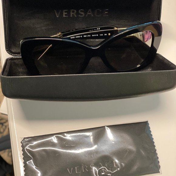 VERSACE 4305Q Women\'s Butterly Shape Sunglasses main image 7